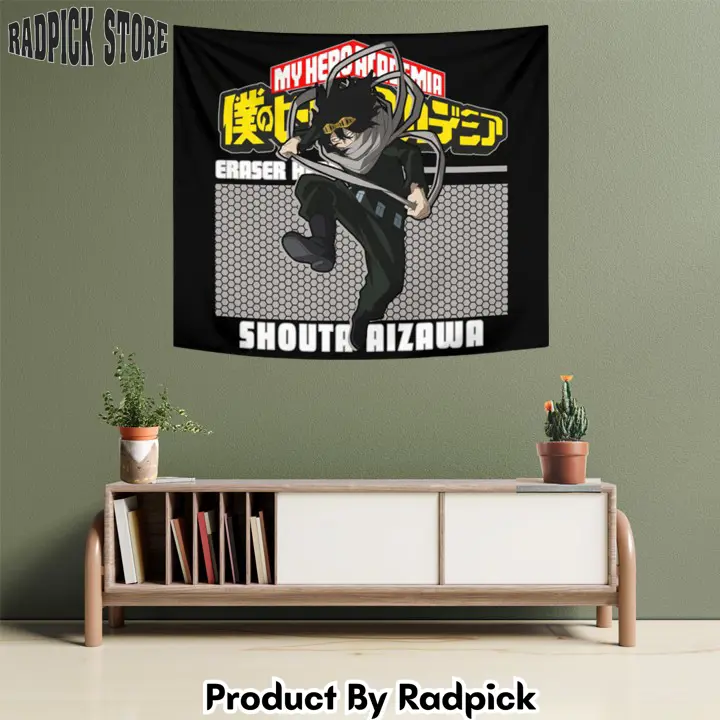 Shouta aizawa tapestry custom anime wall decor  rp5945319
